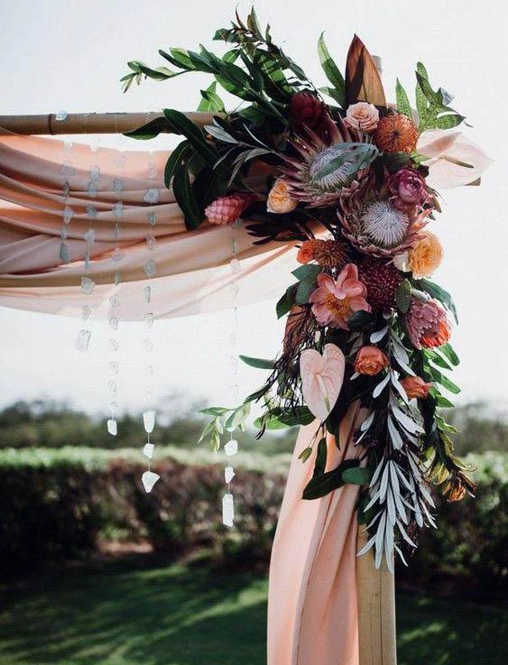 Wedding Arch With Flowers