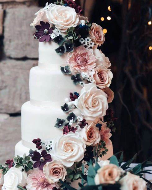Wedding Cake Creeper Flowers