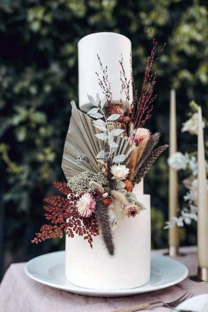 Wedding Cake Flowers Decoration