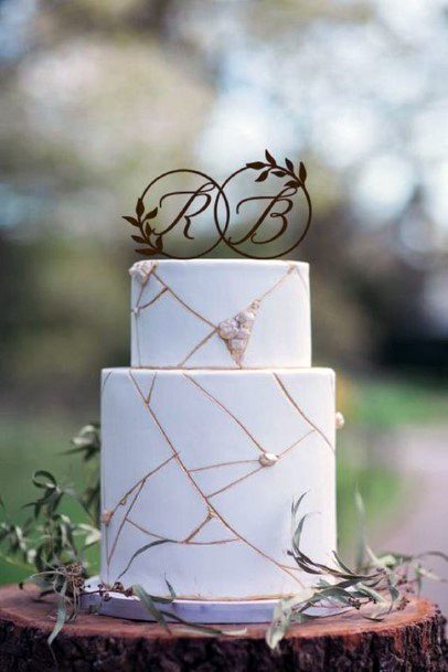 Wedding Cake Ideas Marbled Fondant Inspiration