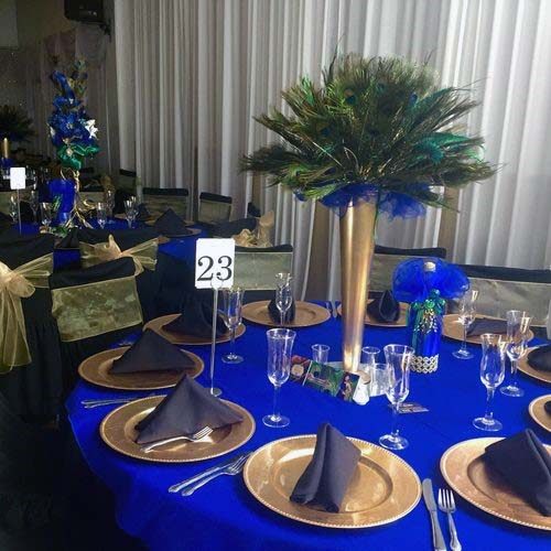 Wedding Decor Royal Blue Table Cloth