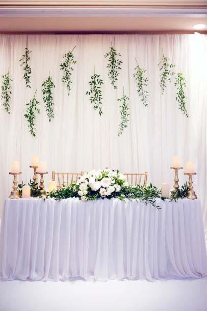 Wedding Head Table Decor Ideas