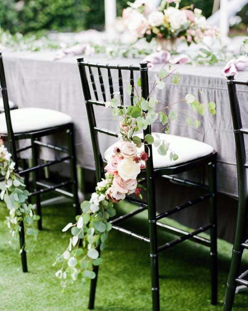 Wedding Head Table Decor With Roses