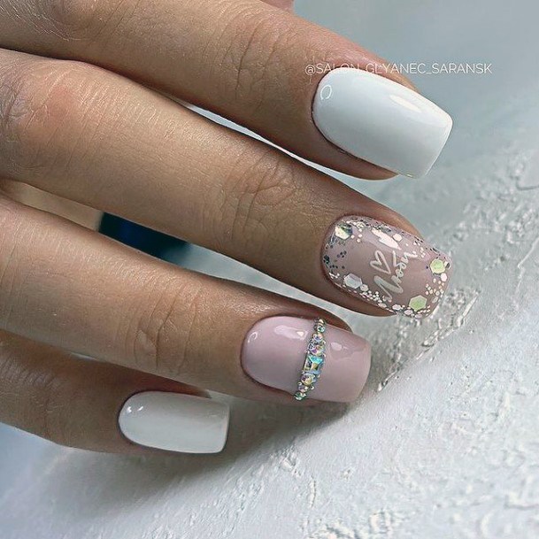 Wedding Nail Feminine Designs