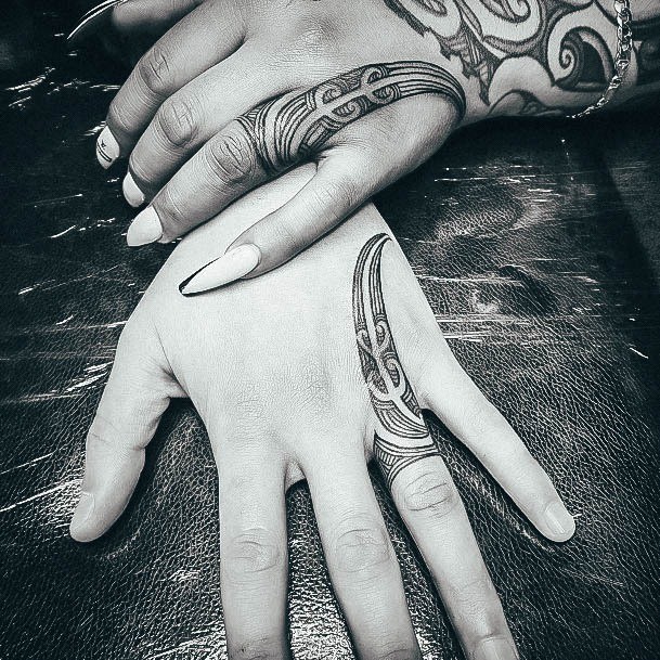 Wedding Ring Girls Tattoo Ideas