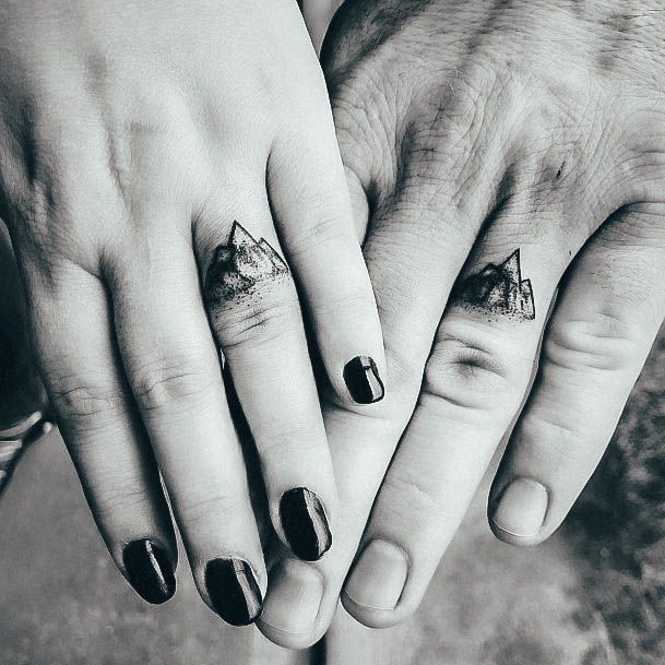 Wedding Ring Tattoos For Girls