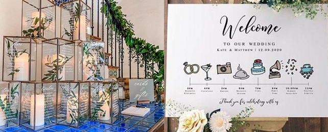 Top 60 Best Wedding Sign Ideas – Event Guide Designs