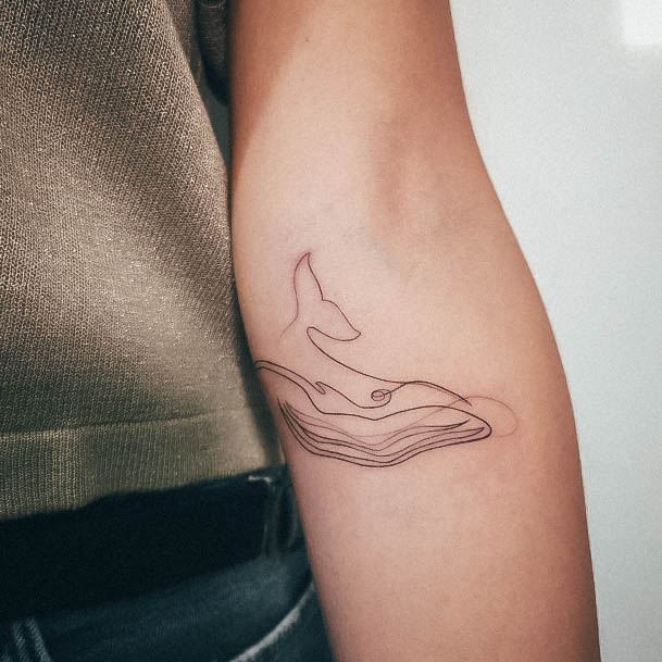 Whale Tattoo Ideas For Girls