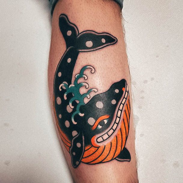 Whale Whale Tattoo Designs For Women