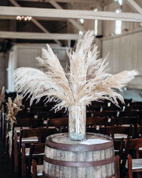 White Boho Wedding Flowers