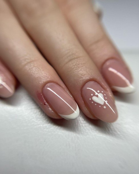 White French Womens Nails