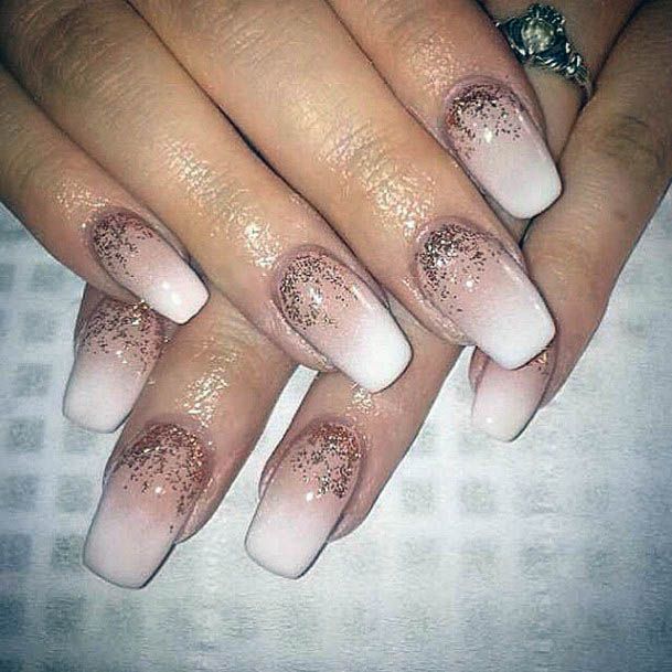 Top 50 Best White Ombre Nails for Women – Simple Classy Designs