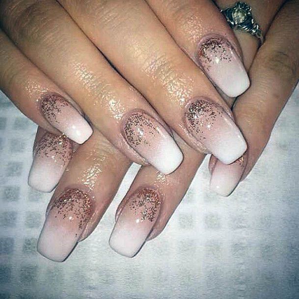 Top 50 Best White Ombre Nails for Women Simple Classy Designs