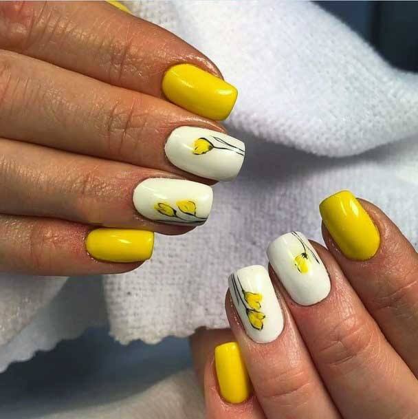 Top 60 Best Yellow Nail Ideas For Women – Bright Sunny Designs