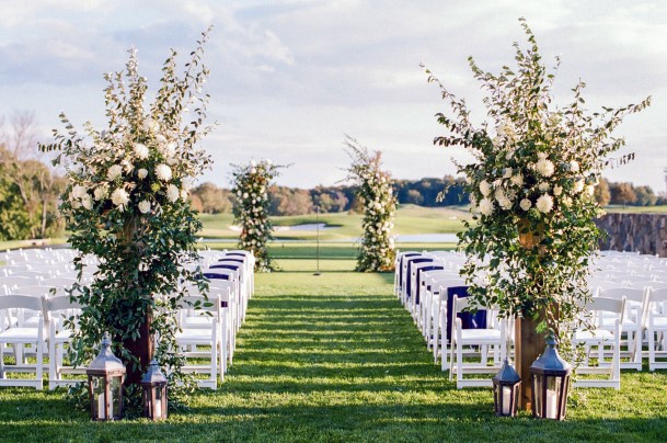 Wide Leaved June Wedding Flowers