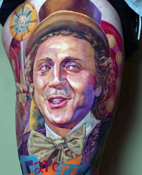 Willy Wonka Female Tattoo Designs