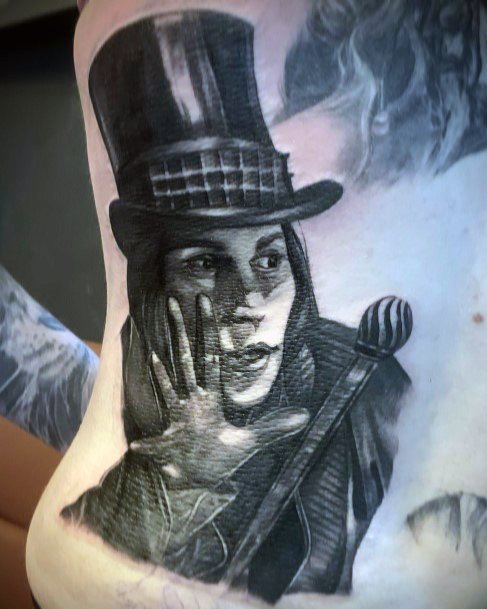 Willy Wonka Tattoo Design Inspiration For Women