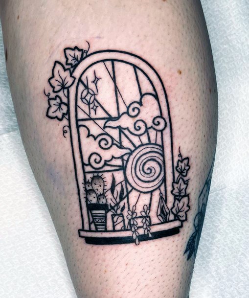 Window Womens Tattoo Ideas