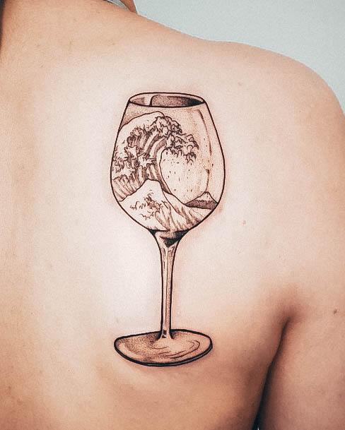 Wine Tattoos Feminine Ideas