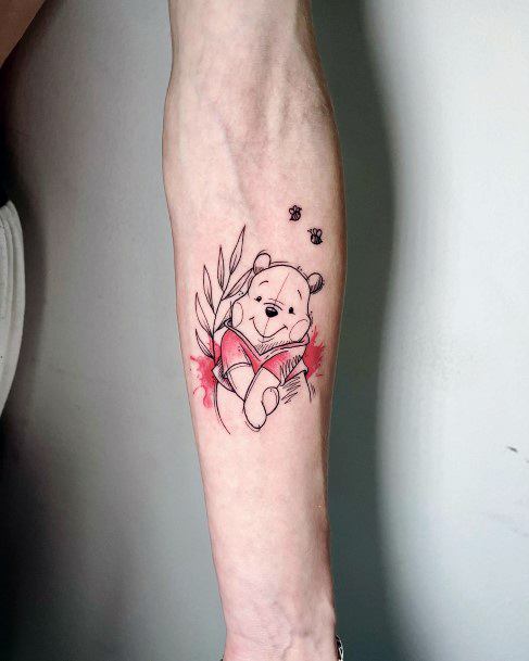 Winnie The Pooh Tattoo Design Inspiration For Women