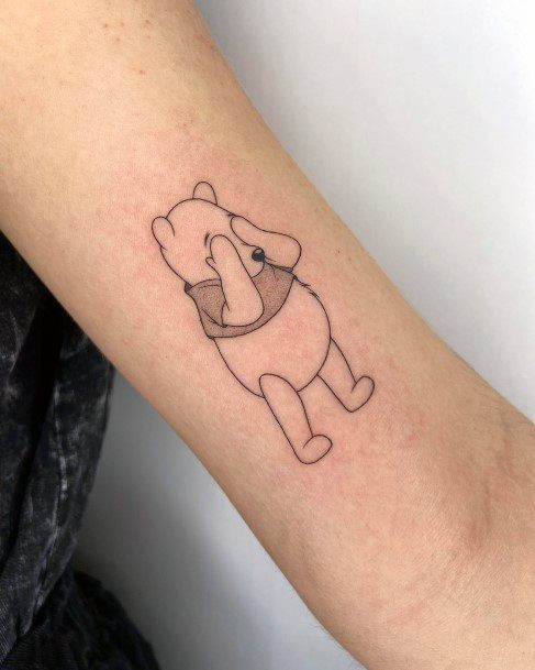 Winnie The Pooh Tattoos For Girls