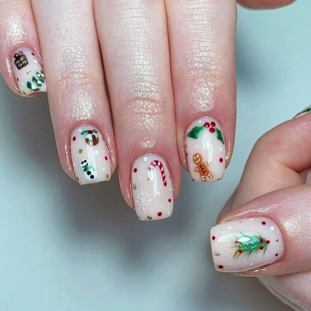 Winter Female Nail Designs