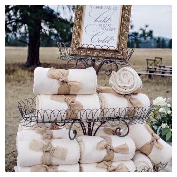 Winter Wedding Blanket Inspirational Gift Ideas For Guests