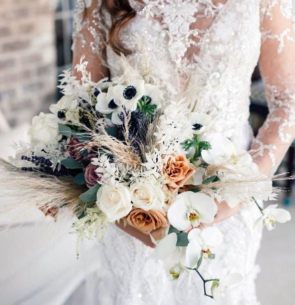 Winter Wedding Flowers Bouquet