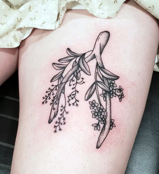 Wishbone Womens Tattoo Designs