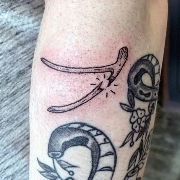 Wishbone Womens Tattoo Ideas