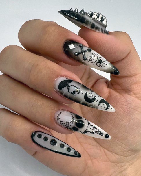 Witch Girls Nail Ideas