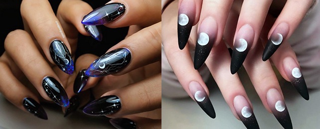 Top 100 Best Witch Nails For Women – Witchcraft Fingernail Design Ideas