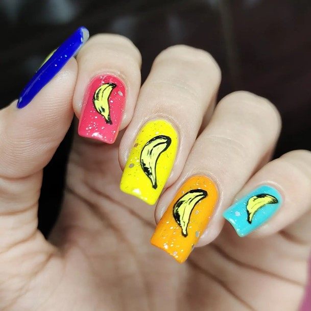 Woman With Banana Nail