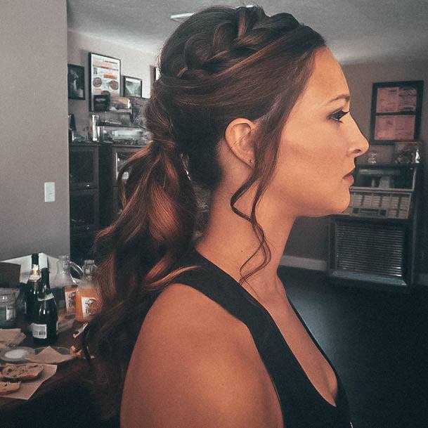 Woman With Braided Hairstyles