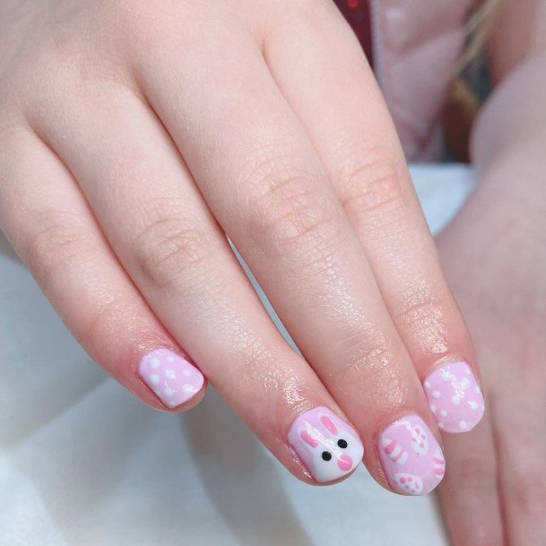 Woman With Bunny Nail