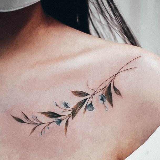 Woman With Fabulous Beautiful Tattoo Design