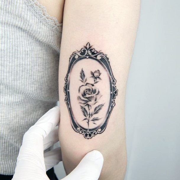 Woman With Fabulous Cool First Tattoo Design