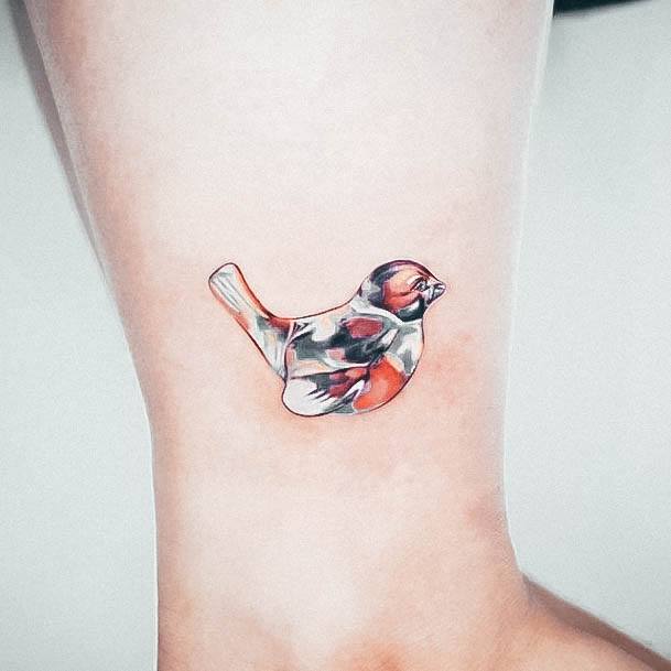Woman With Fabulous Cool Small Tattoo Design