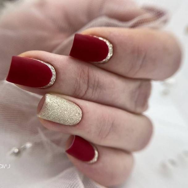 Woman With Fabulous Glamorous Nail Design