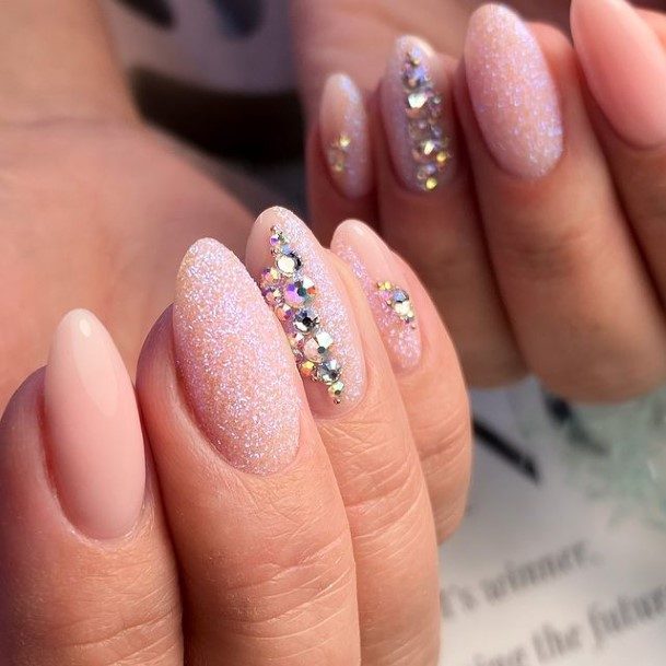 Woman With Fabulous Sweet Nail Design