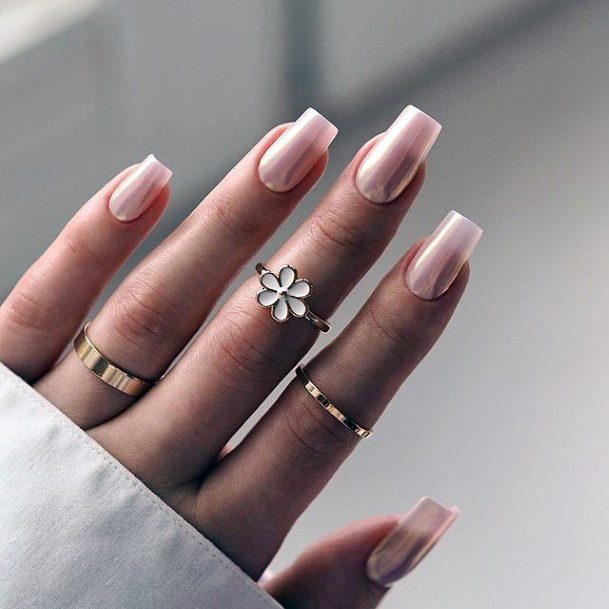 Woman With Fabulous Tan Beige Dress Nail Design