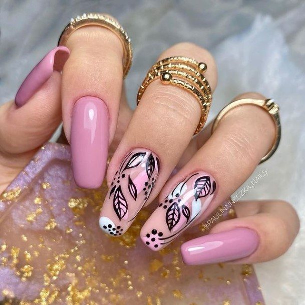 Woman With Fabulous Unique Nail Design