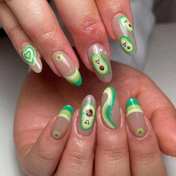 Woman With Funky Nail