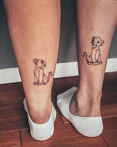 Woman With Lion King Tattoo