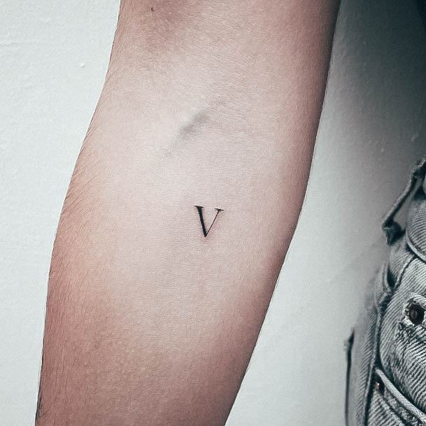 Woman With Minimalist Tattoo