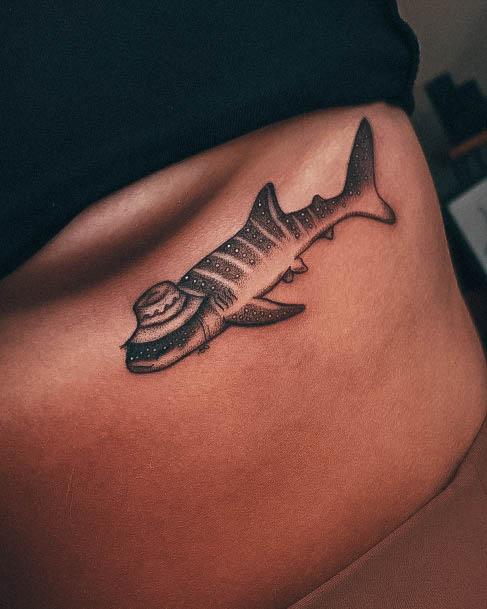 Woman With Nautical Tattoo