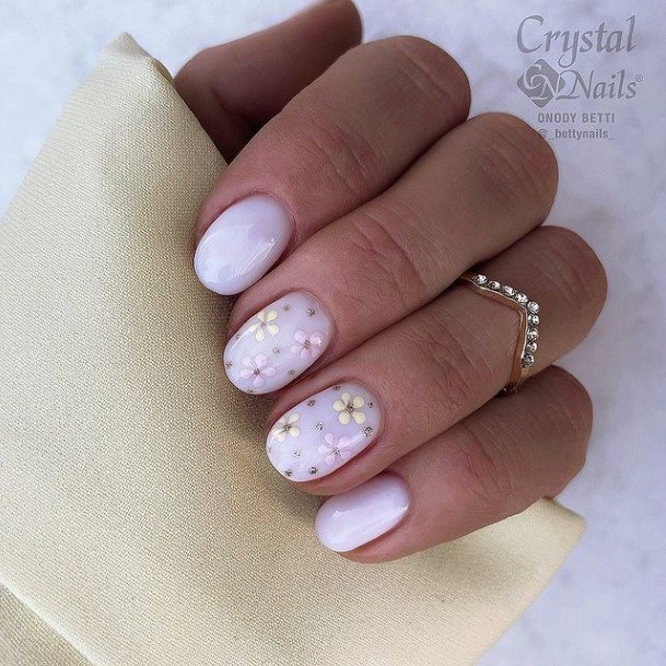 Woman With Pastel Nail