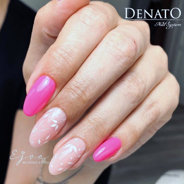 Woman With Pink Nail