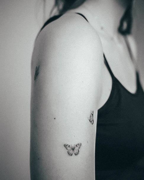 Woman With Small Simple Tattoo