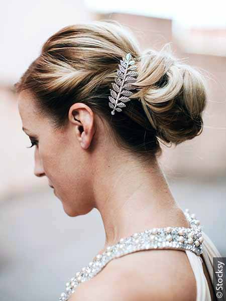 Women Hairstyle Formal Wedding Bun Looks